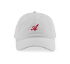 White Monogrammed Hat