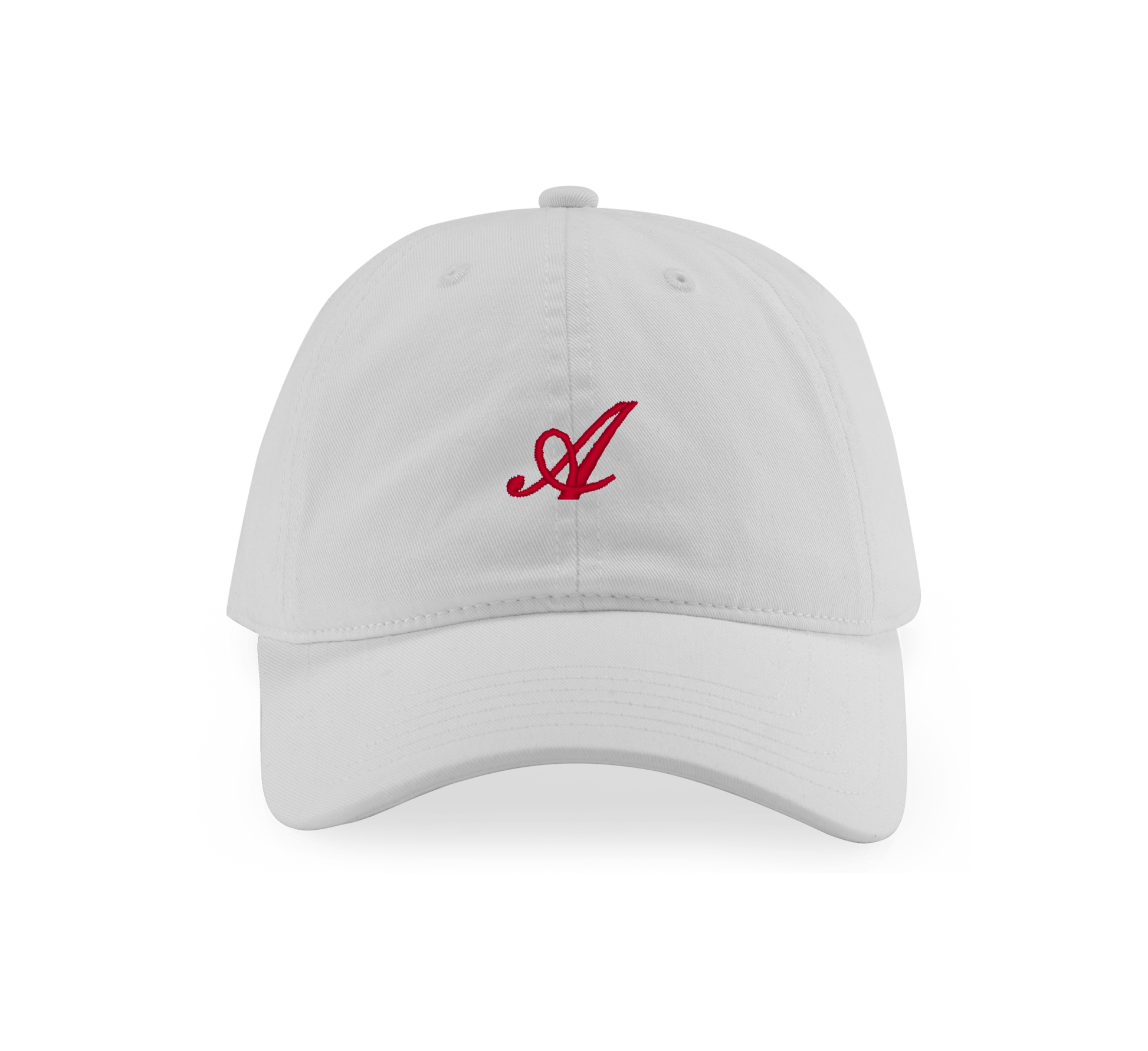 White Monogrammed Hat