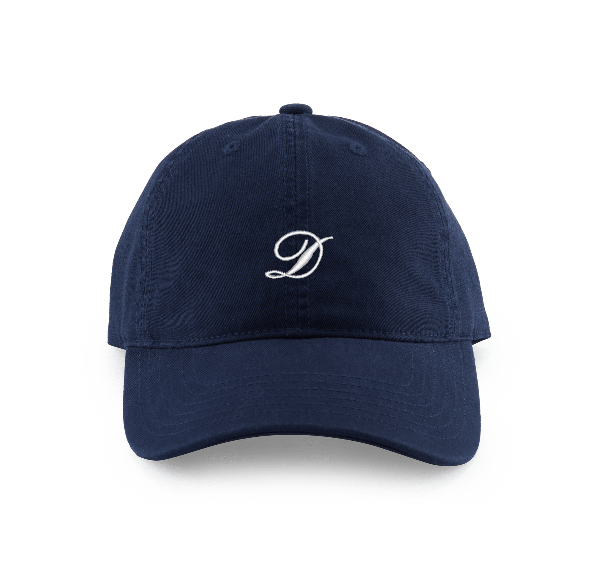 Navy Monogrammed Hat