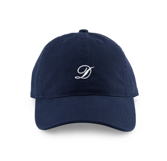 Navy Monogrammed Hat